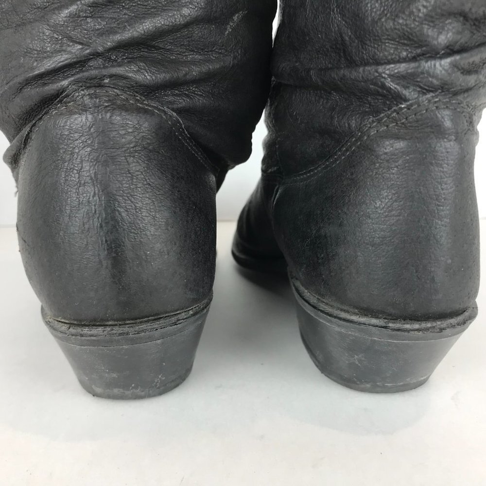 Dingo black leather boots, US 7.5 - Picture 7 of 10
